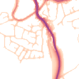 Daytime road noise heatmap for SK6 3HG