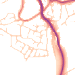 Daytime road noise heatmap for SK6 3HQ