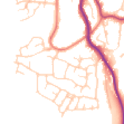 Daytime road noise heatmap for SK6 3HT