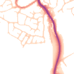 Daytime road noise heatmap for SK6 3HZ