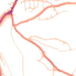 Daytime road noise heatmap for SK6 5AF
