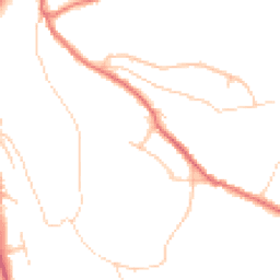 Daytime road noise heatmap for SK6 5AL