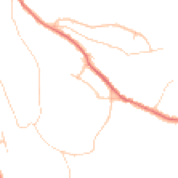 Daytime road noise heatmap for SK6 5AN