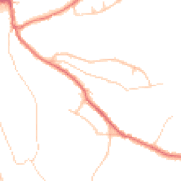 Daytime road noise heatmap for SK6 5AU