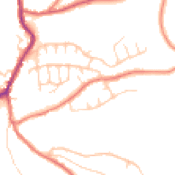 Daytime road noise heatmap for SK6 5BD