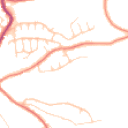 Daytime road noise heatmap for SK6 5BE