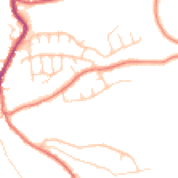 Daytime road noise heatmap for SK6 5BS