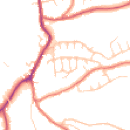 Daytime road noise heatmap for SK6 5BW