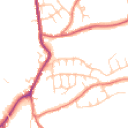 Daytime road noise heatmap for SK6 5DR