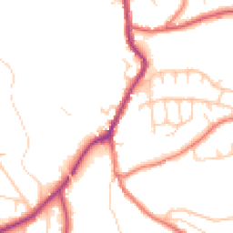 Daytime road noise heatmap for SK6 5DU