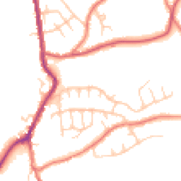 Daytime road noise heatmap for SK6 5DW