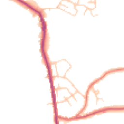 Daytime road noise heatmap for SK6 5DY