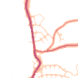 Daytime road noise heatmap for SK6 5ED