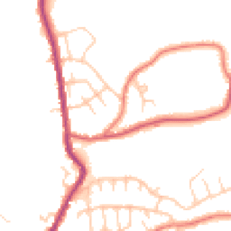 Daytime road noise heatmap for SK6 5EH