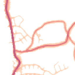 Daytime road noise heatmap for SK6 5EP