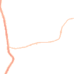 Night-time road noise heatmap for SK6 5ET