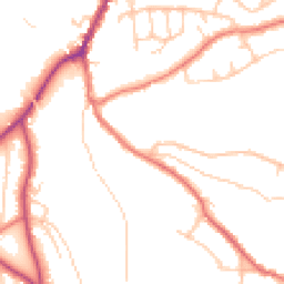 Daytime road noise heatmap for SK6 5GB