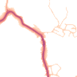 Daytime road noise heatmap for SK6 5GF