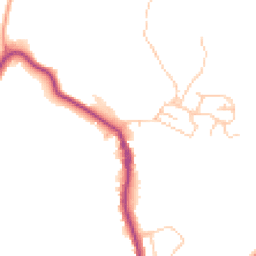 Daytime road noise heatmap for SK6 5JB