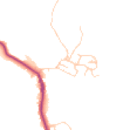 Daytime road noise heatmap for SK6 5JH