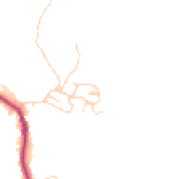 Daytime road noise heatmap for SK6 5JR