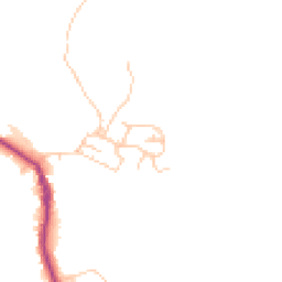 Daytime road noise heatmap for SK6 5JS
