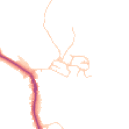 Daytime road noise heatmap for SK6 5JT