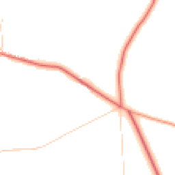 Daytime road noise heatmap for SK6 5NQ