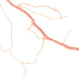 Daytime road noise heatmap for SK6 5PQ