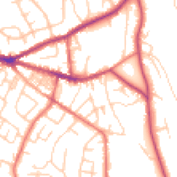 Daytime road noise heatmap for SK6 6FT