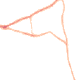 Night-time road noise heatmap for SK6 6FT