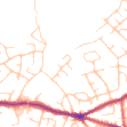 Daytime road noise heatmap for SK6 6LT