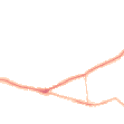 Night-time road noise heatmap for SK6 6LY