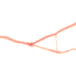 Night-time road noise heatmap for SK6 6NA