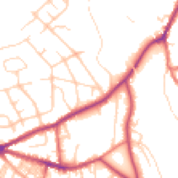Daytime road noise heatmap for SK6 6PF