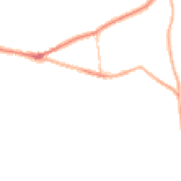 Night-time road noise heatmap for SK6 7AH