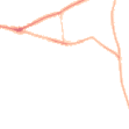 Night-time road noise heatmap for SK6 7AU