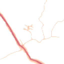 Daytime road noise heatmap for SK6 7BN