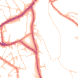 Daytime road noise heatmap for SK6 7DG