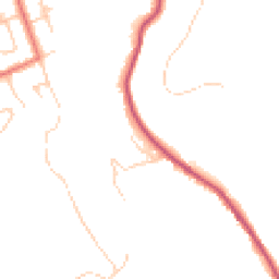 Daytime road noise heatmap for SK6 7DX
