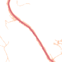 Daytime road noise heatmap for SK6 7GA