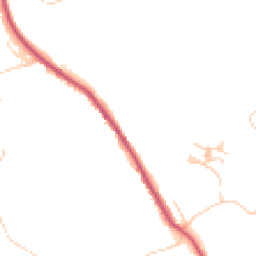 Daytime road noise heatmap for SK6 7GE