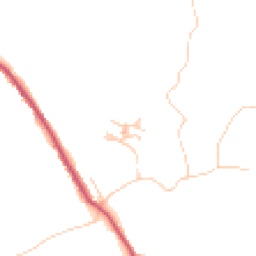 Daytime road noise heatmap for SK6 7GS