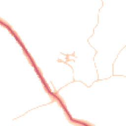 Daytime road noise heatmap for SK6 7GT