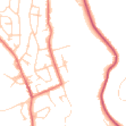 Daytime road noise heatmap for SK6 7HP