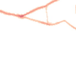 Night-time road noise heatmap for SK6 7NN