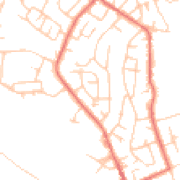Daytime road noise heatmap for SK6 7PE