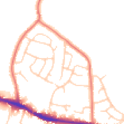 Daytime road noise heatmap for SK6 8HZ