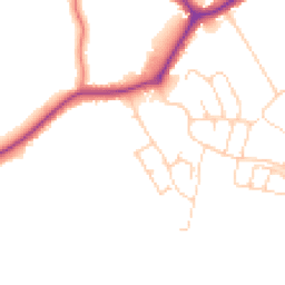 Daytime road noise heatmap for SK7 1AU