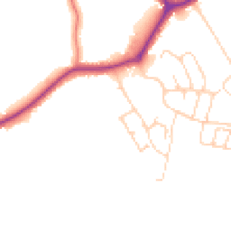Daytime road noise heatmap for SK7 1AX